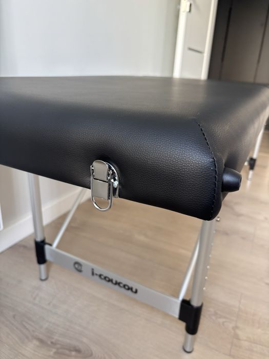 Łóżko kosmetyczne do stylizacji rzęs/masażu I-coucou czarne