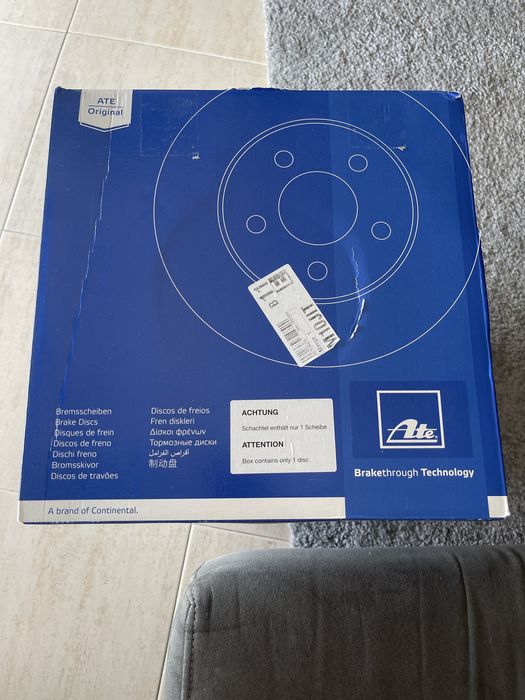 Disco de travao Ate BMW 348x36