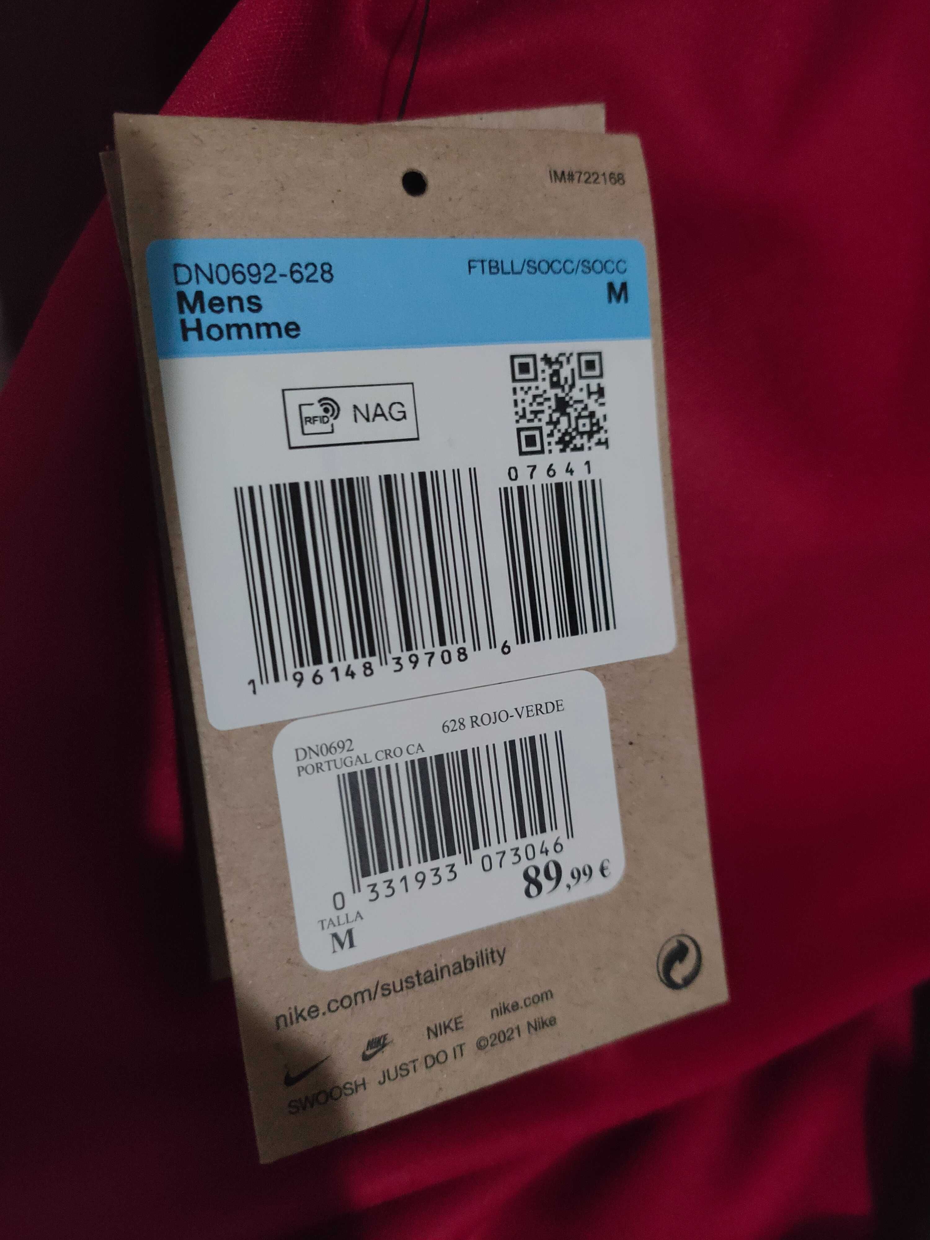 Camisola original da seleção nova com etiqueta