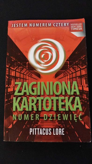 Książka fantasy, science fiction - Zaginiona kartoteka numer dziewięć