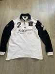 La Martina Baldessarini Polo Rugby shirt white mens
