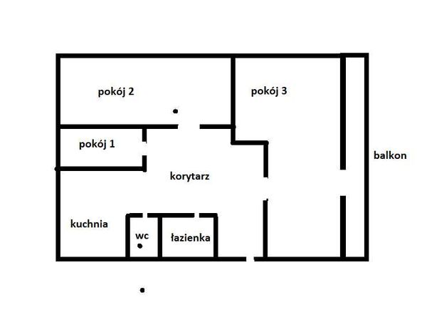 Mieszkanie Lublin Tymiankowa 3 pokoje