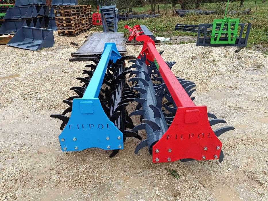 Rolka mulczujący wał kolczasty 2m 2,5m 3m do Grubera PRODUCENT