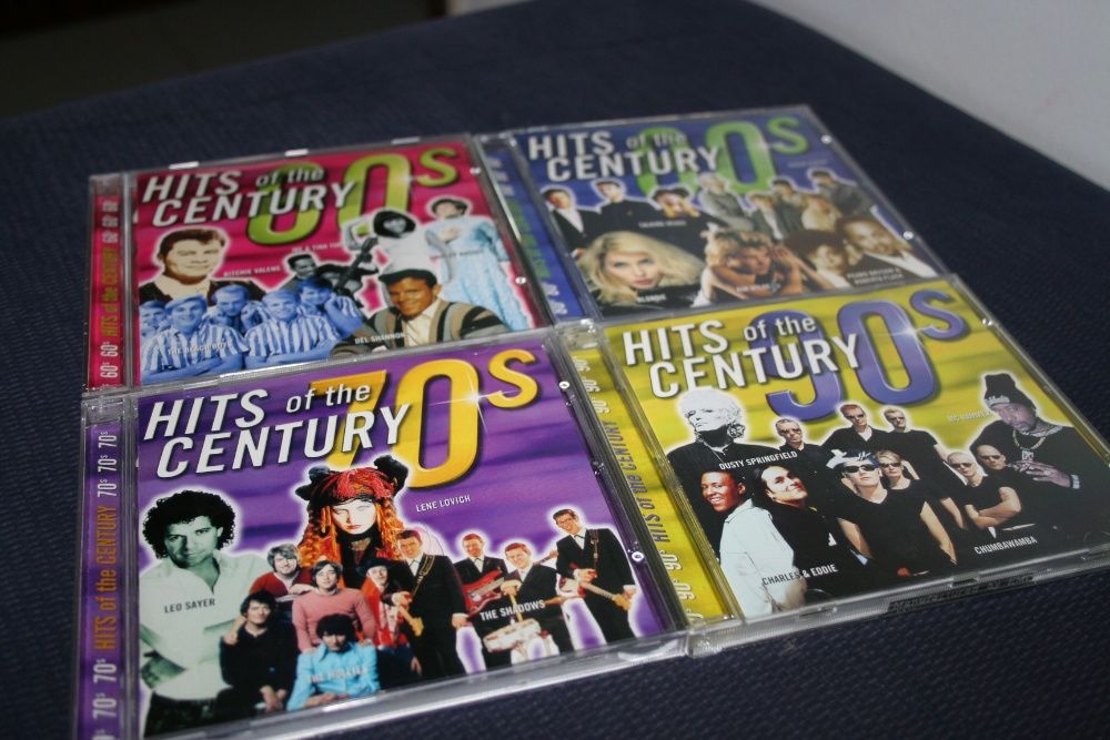 4 CD - Hits Of The Century - Pop - Rock - Slow - Oldies 60s 70s 80s 90