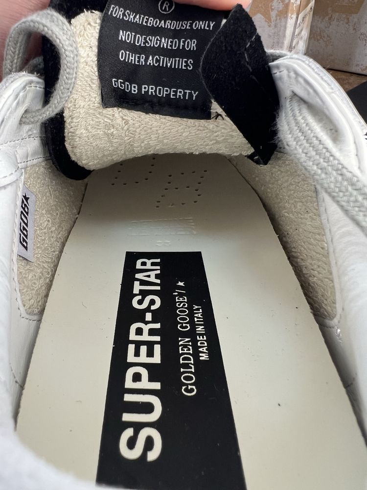 Кросівки Кеди GOLDEN GOOSE Super Star Logo White green