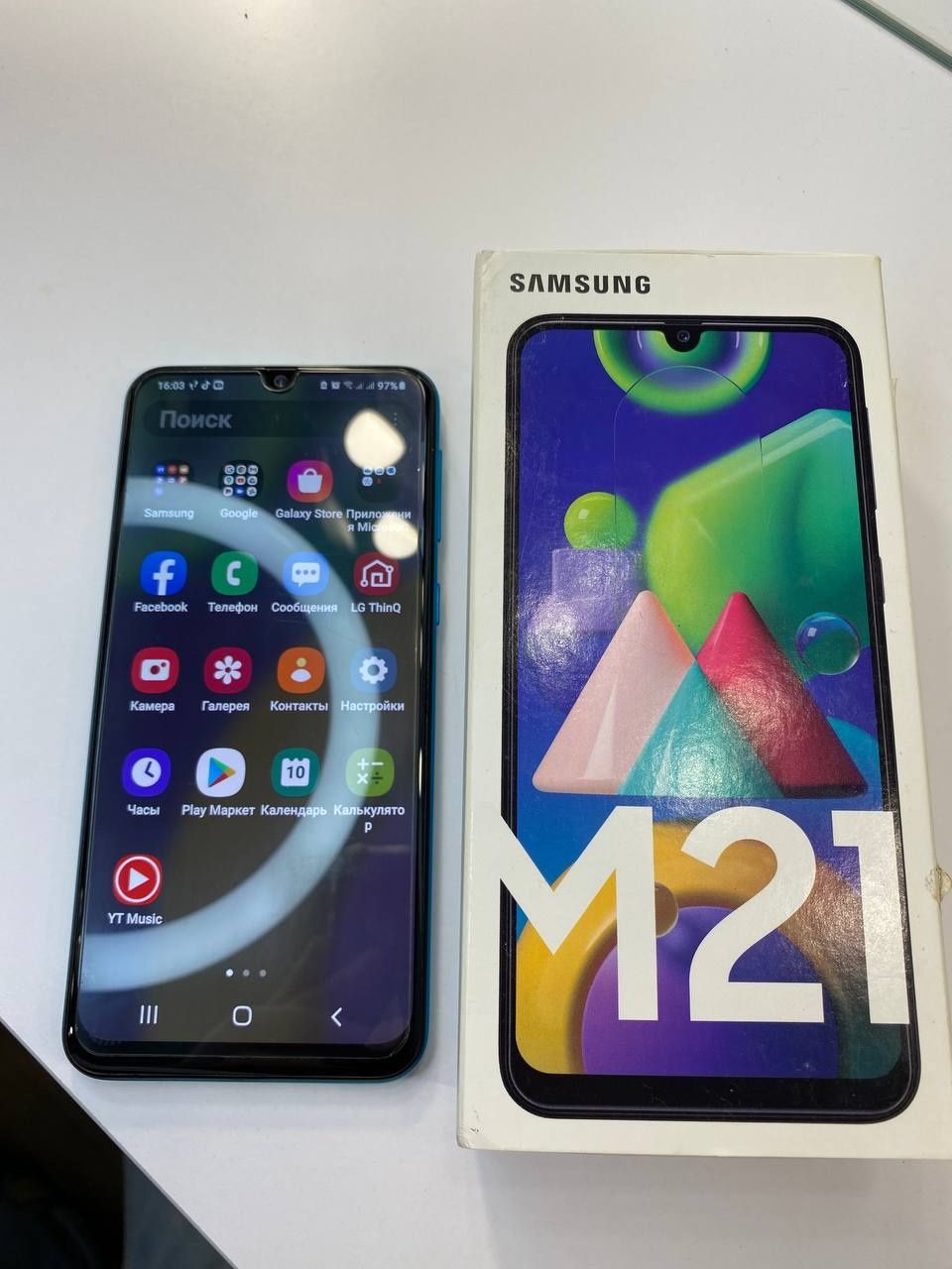 Мобильный телефон Samsung Galaxy M21 4/64GB Green