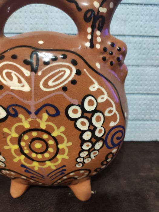 Сувенир подарок,Обливная керамика ссср, куманец