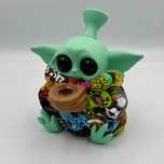 Baby Yoda - Bongo Fajka Wodna do palenia Bongos Star Wars