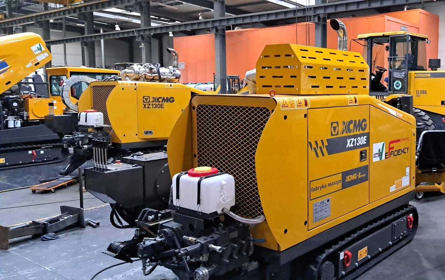 Wiertnica XCMG XZ130 przewierty sterowane horyzontalne HDD