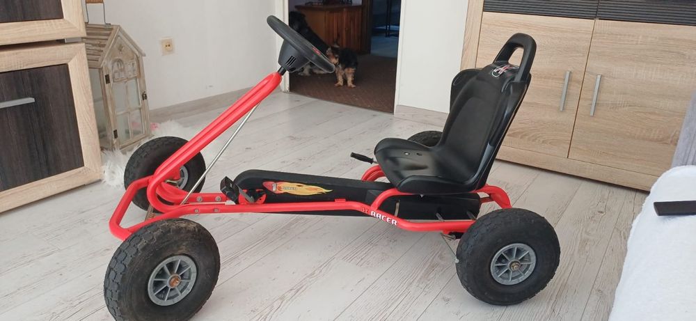 Gokart na pedały.