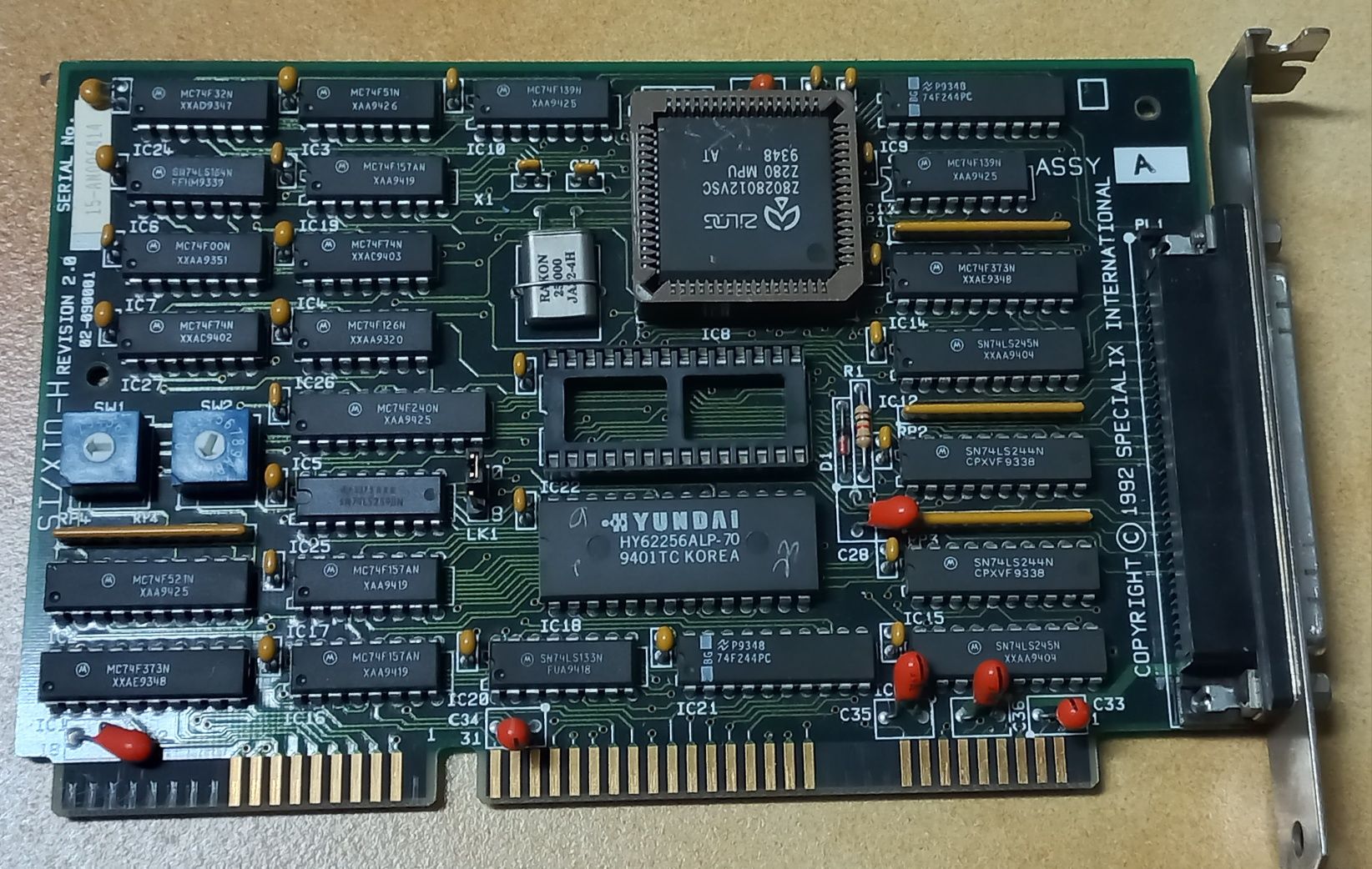 Diversas placas de computador