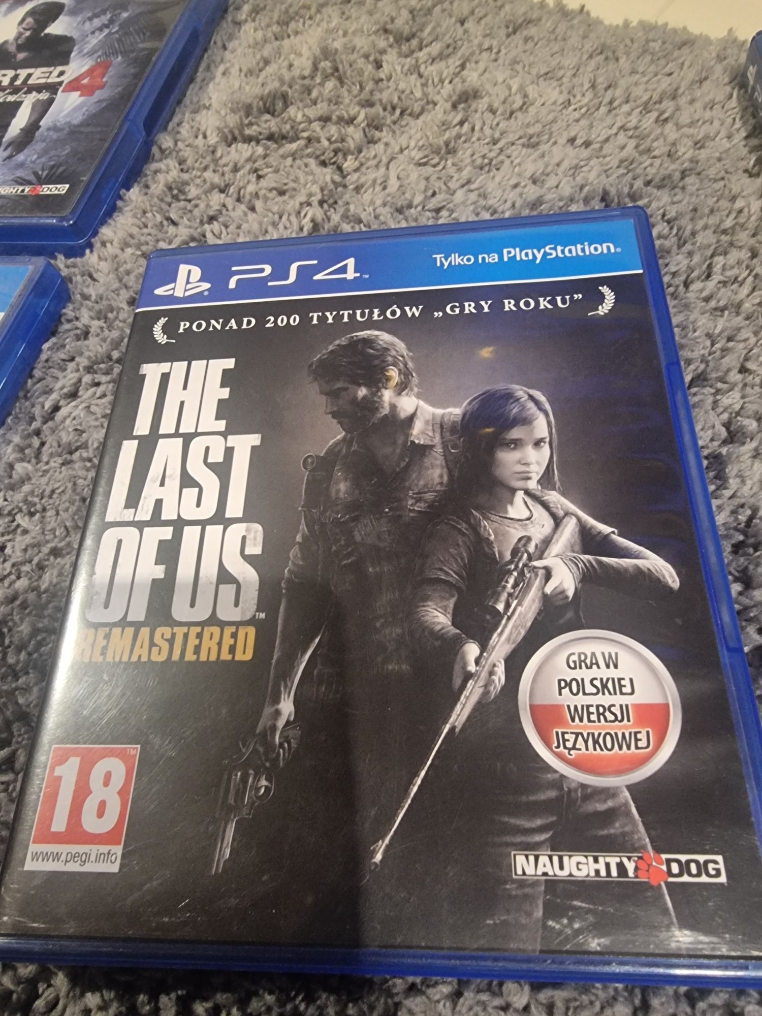 Ps4 The Last of Us Remastered pl jak nowa