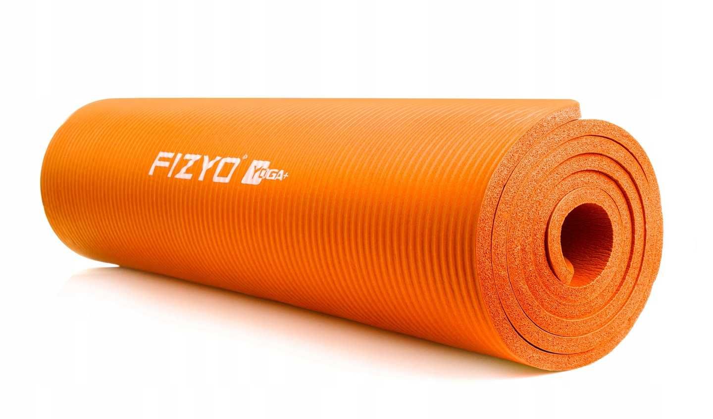 Mata do ćwiczeń Fizyo 183 cm x 61 cm pomarańczowy