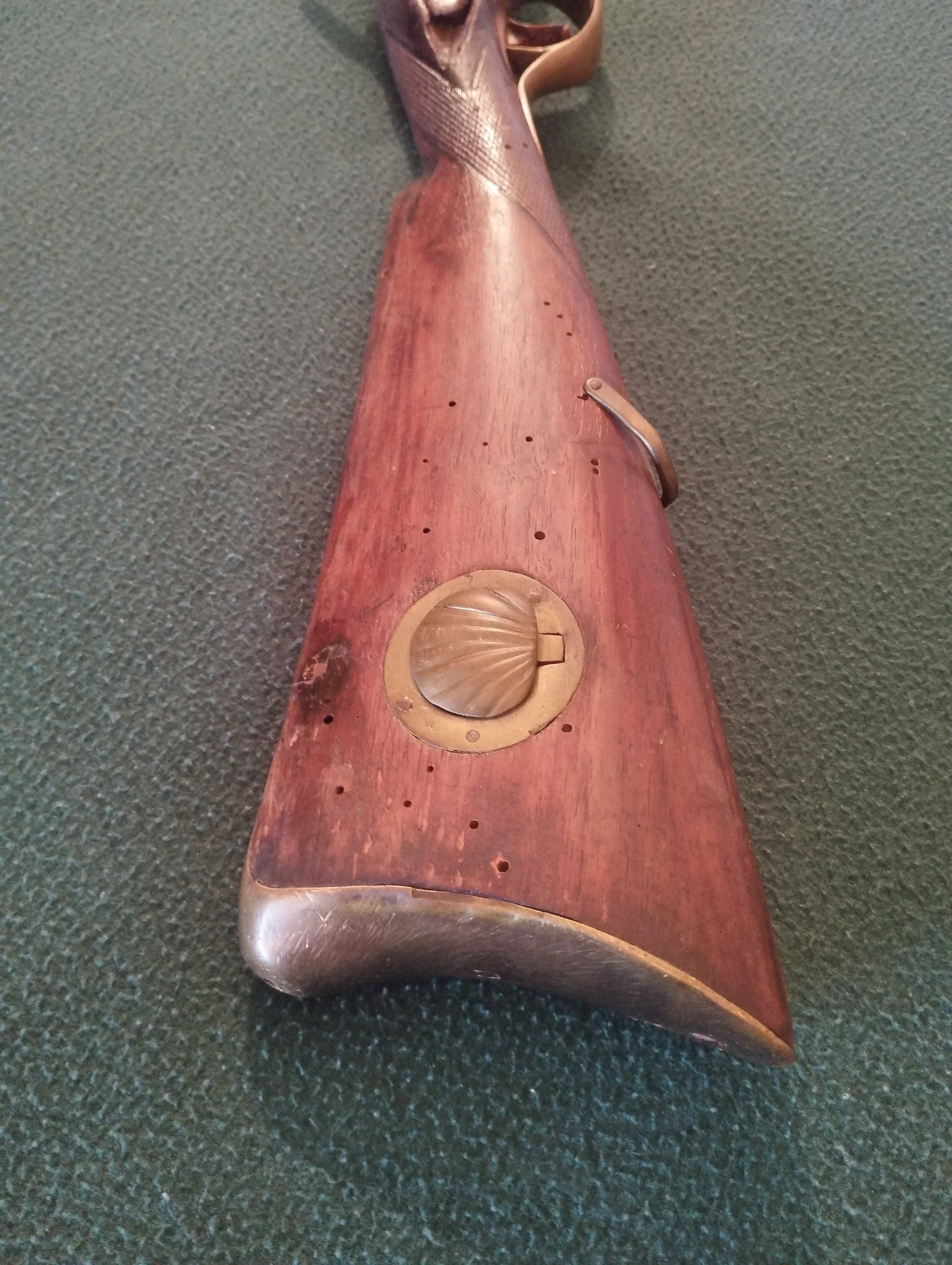 Espingarda  de caça  de percussão  de tiro único, 1860
