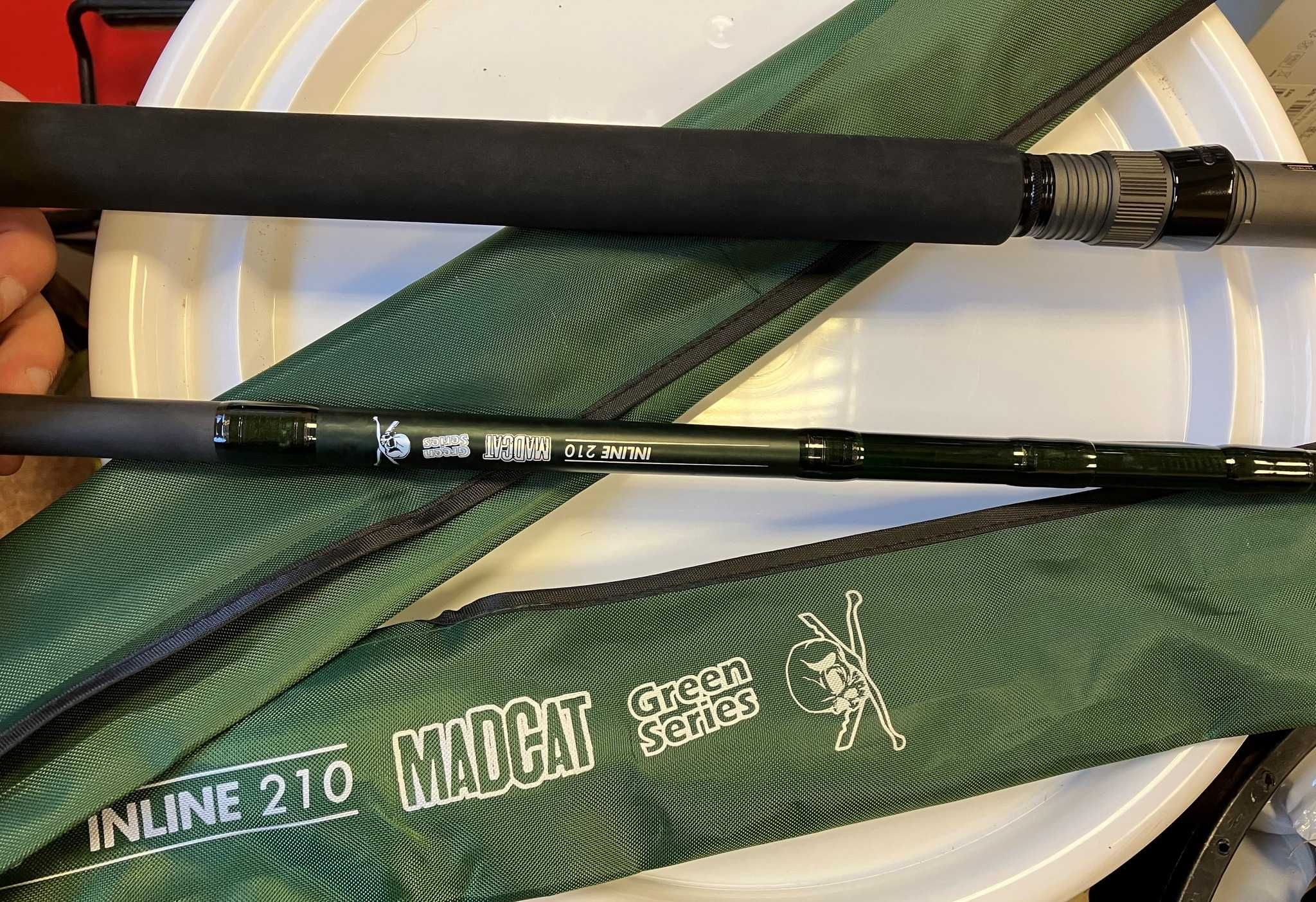 wędka sumowa MADCAT INLINE GREEN 210cm - pod vertical