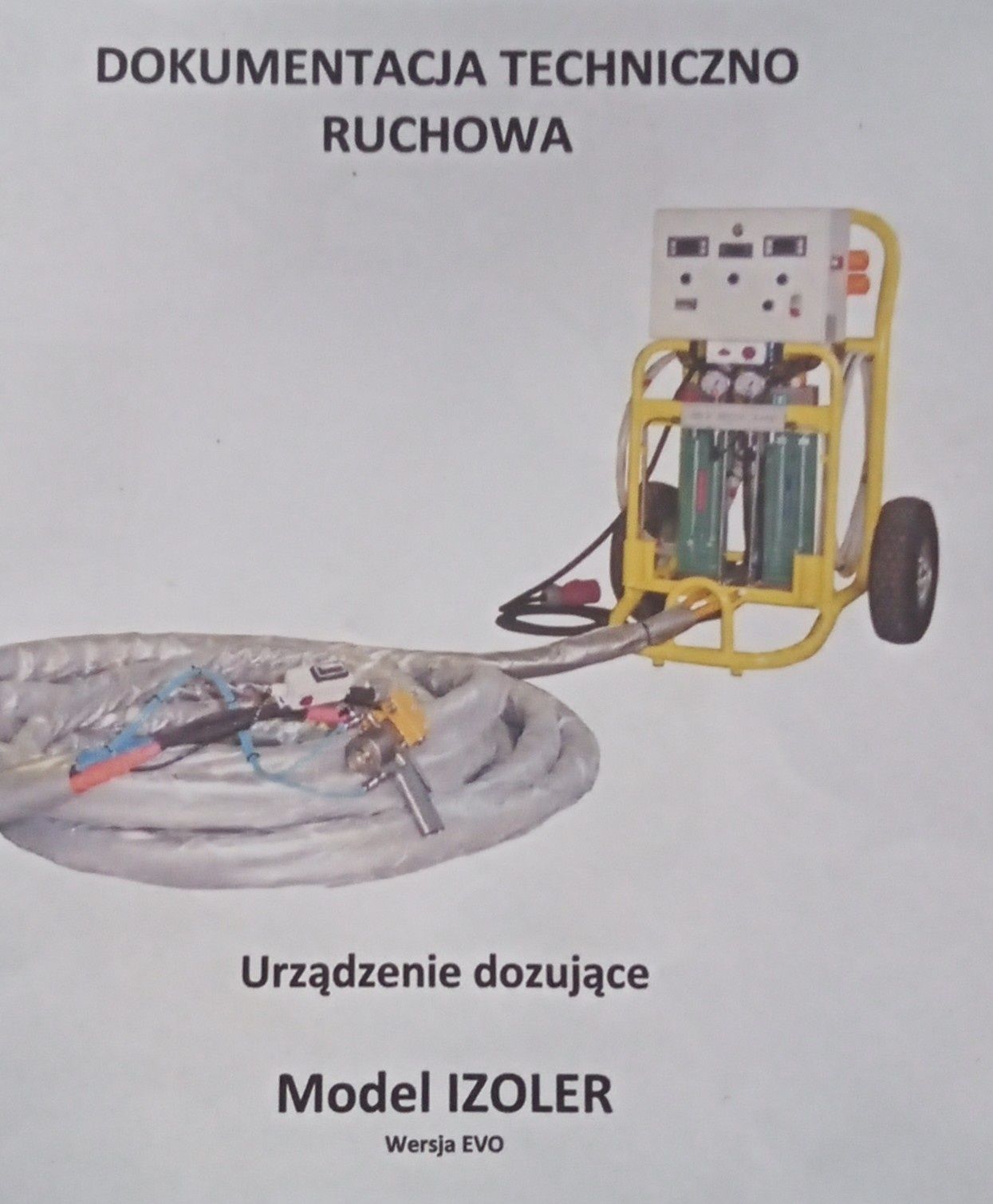 Agregat maszyna do ocieplania pianą PUR