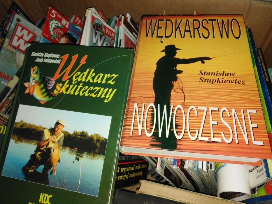 Kolekcja gazet wędkarskich