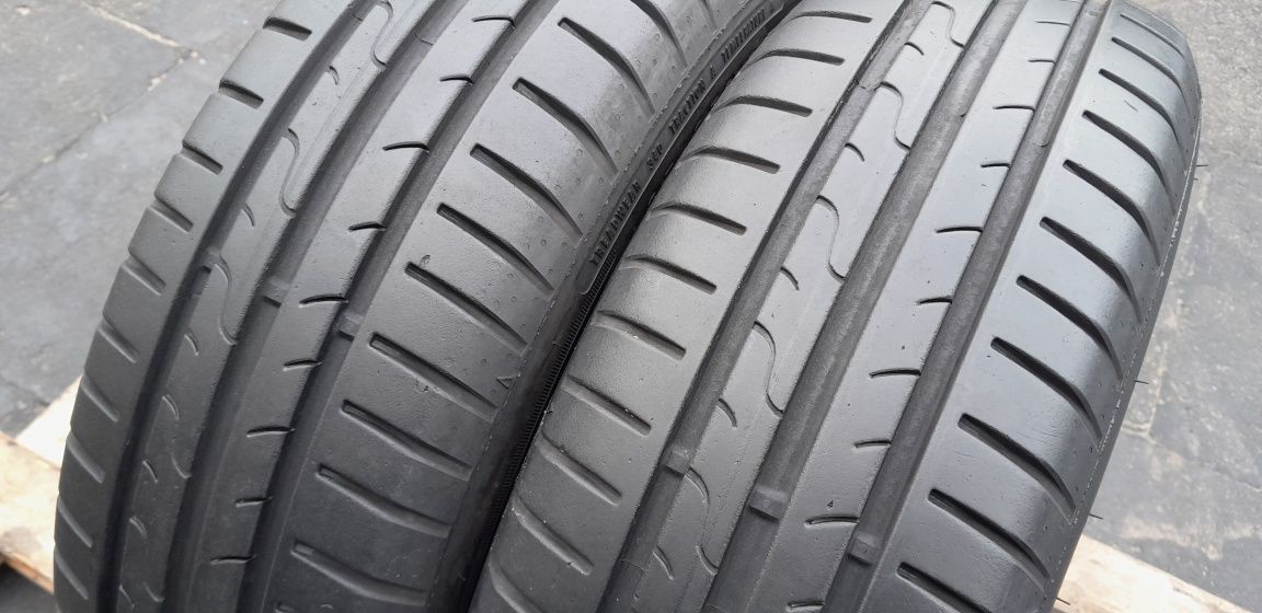 Opony Letnie 165÷65÷15÷.Firma DUNLOP.7,5 mm.Cena 55 zł szt.ZAPRASZAM.