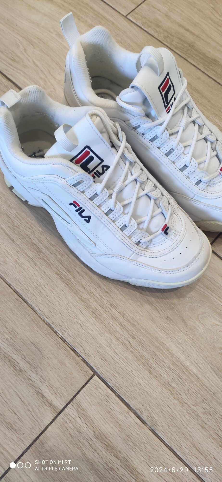 Adidasy FILA białe