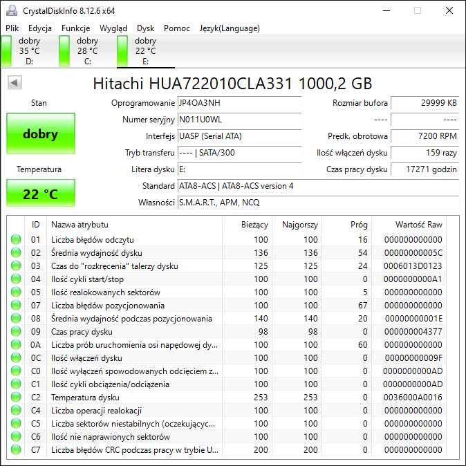 Hitachi dysk zewnętrzny SRD00F2 - 1TB