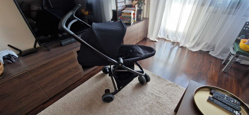 Wózek spacerowy Quinny Zapp Flex Black on Black + Torba transportowa