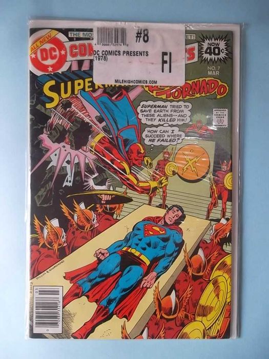 DC COMICS PRESENTS... Superman vintage key comics 70s 80s