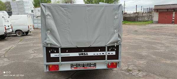 Прицепи оцинковані із  фанерними бортами