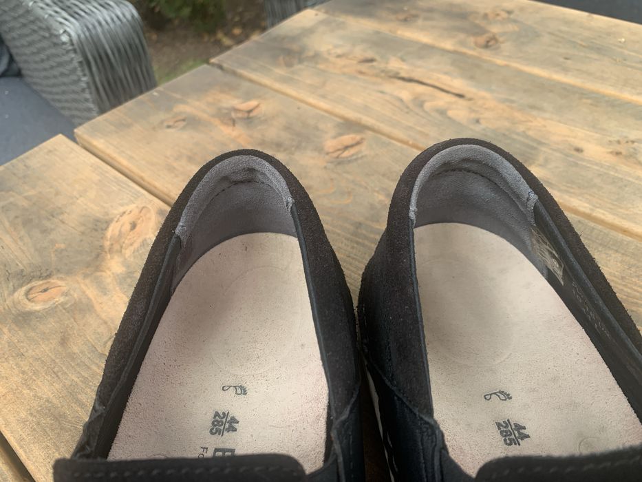 Buty Birkenstock 44 r – zamszowe, jak nowe!