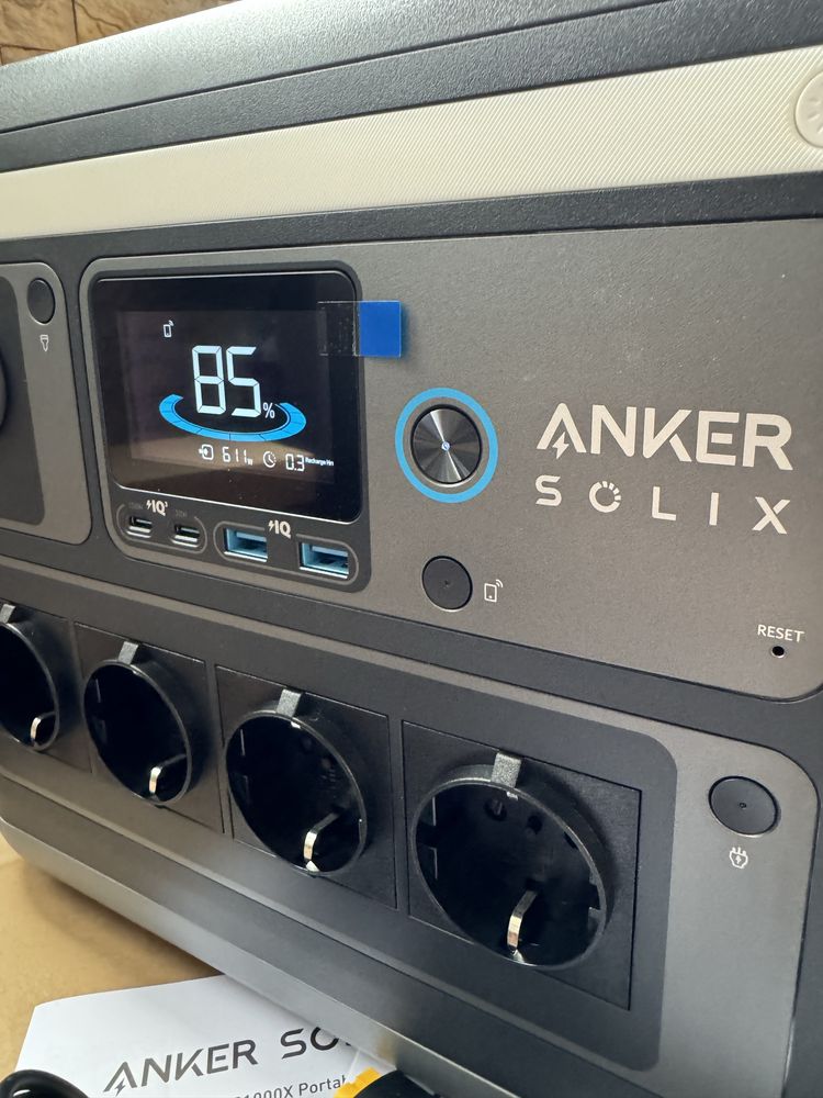 Зарядна станція ANKER SOLIX C1000 EU в наяності Європа LiFePO4 1056Вт