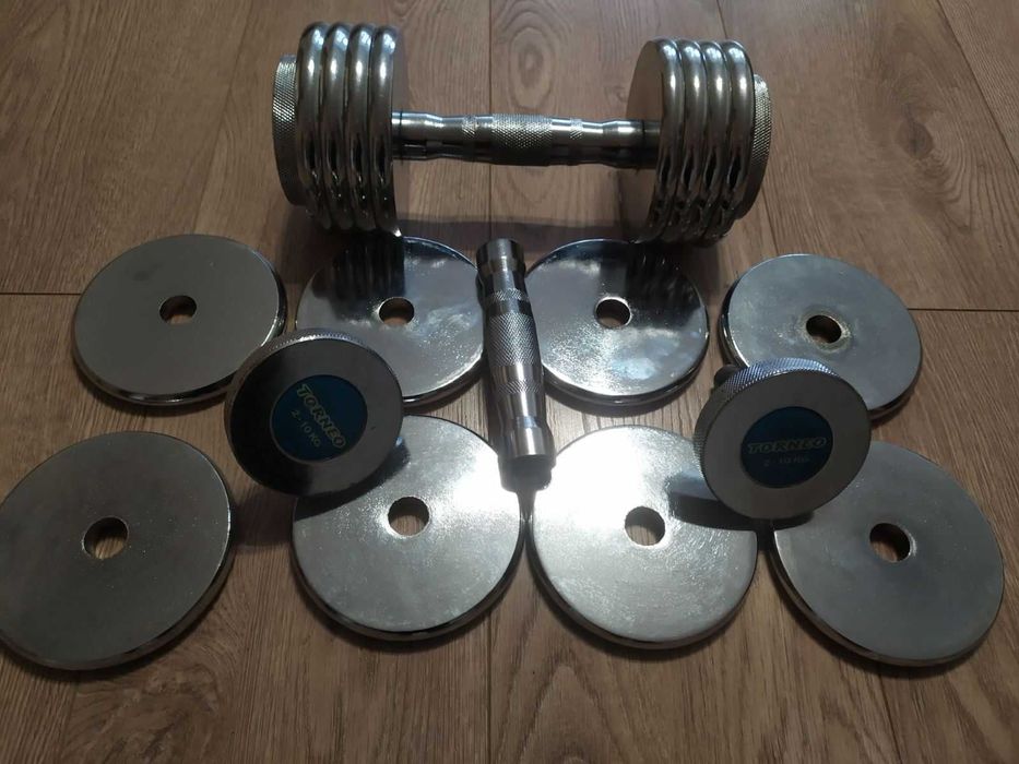 Продам гантелі 2*12 =24кг/ 2*10=20кг Ціна 2750/2700грн