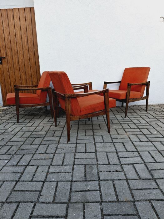 Fotel Rzut Toruń Cz.Knothe Design PRL