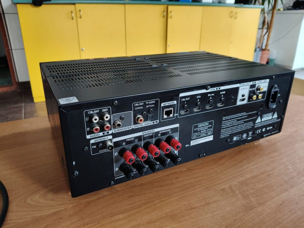 Amplituner Denon AVR 17 13 radio internet