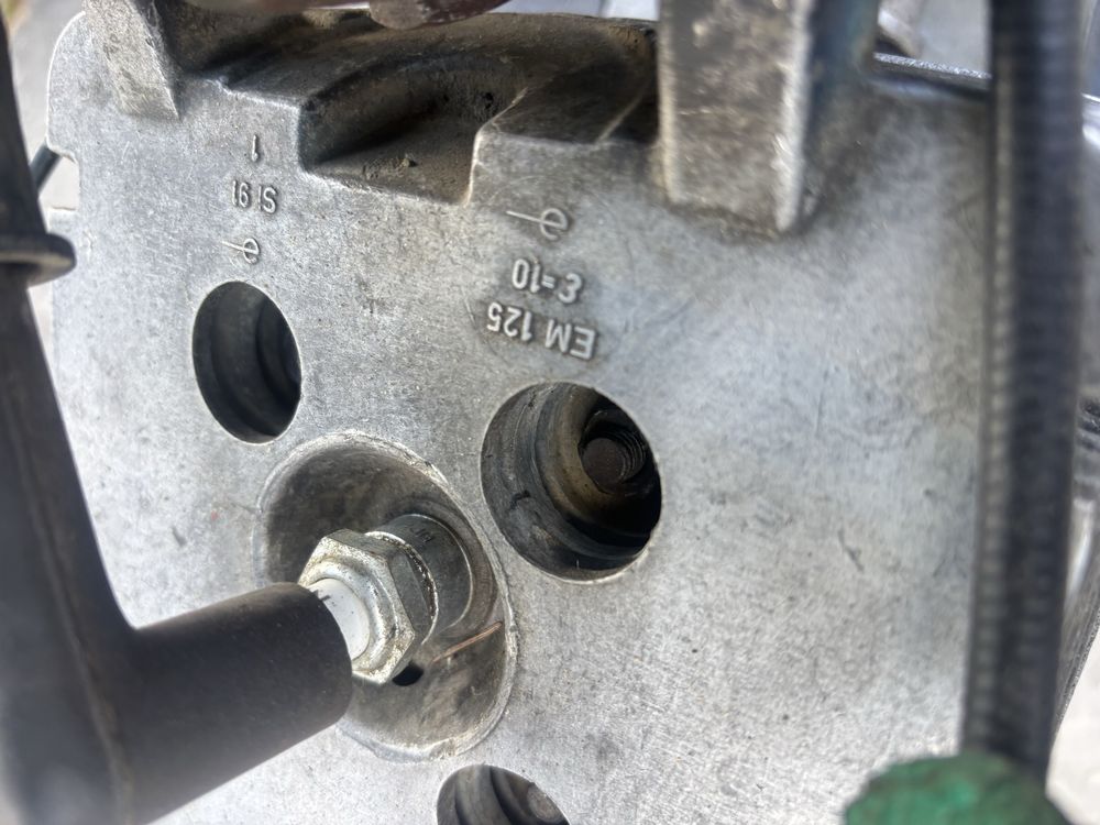 MZ ETZ 125 zielona