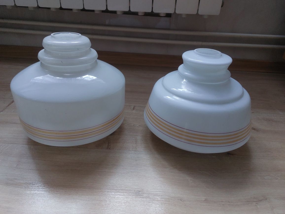 Klosze do lamp / PRL