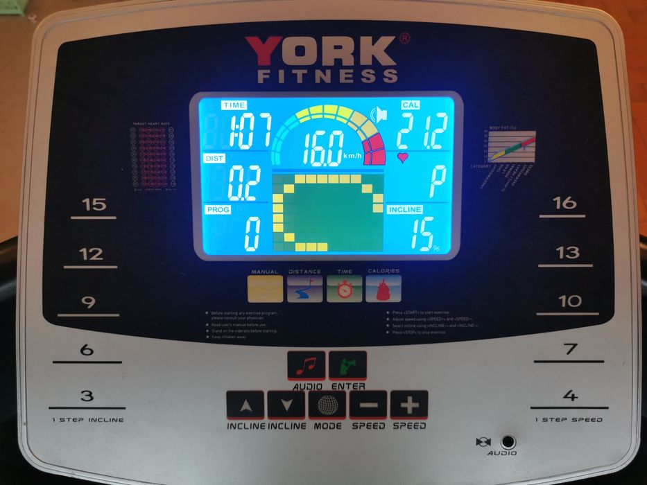 Bieżnia York z amortyzacją jak nowa