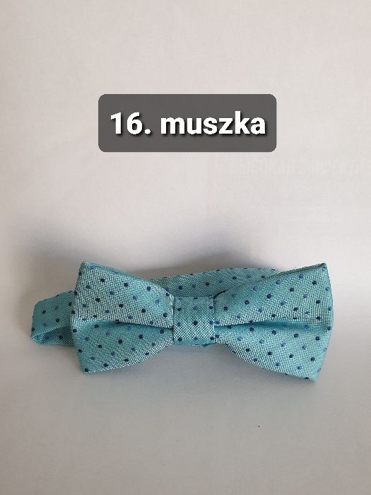 Muszki i poszetki klasyczne, męskie, nowe