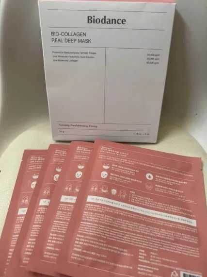 8 sztuk BIODANCE Bio-Collagen Real Deep Mask, 2 x 4 x 34g