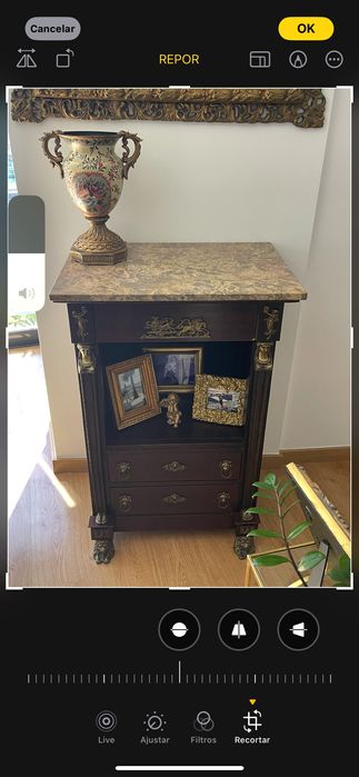 Móvel Colonial pés de leão