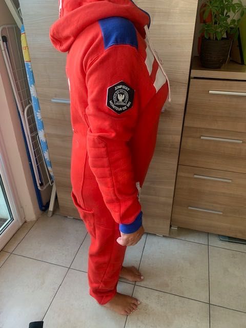 Kombinezon narciarski JUMPSUIT Peace Clothing S Du ski Francais UNIKAT