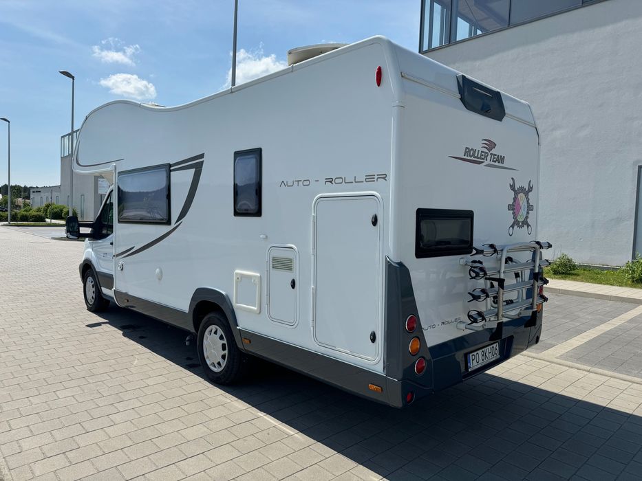 Kamper camper Roller Team 277 alkowa 6 osób do jazdy Poznań FV 23%