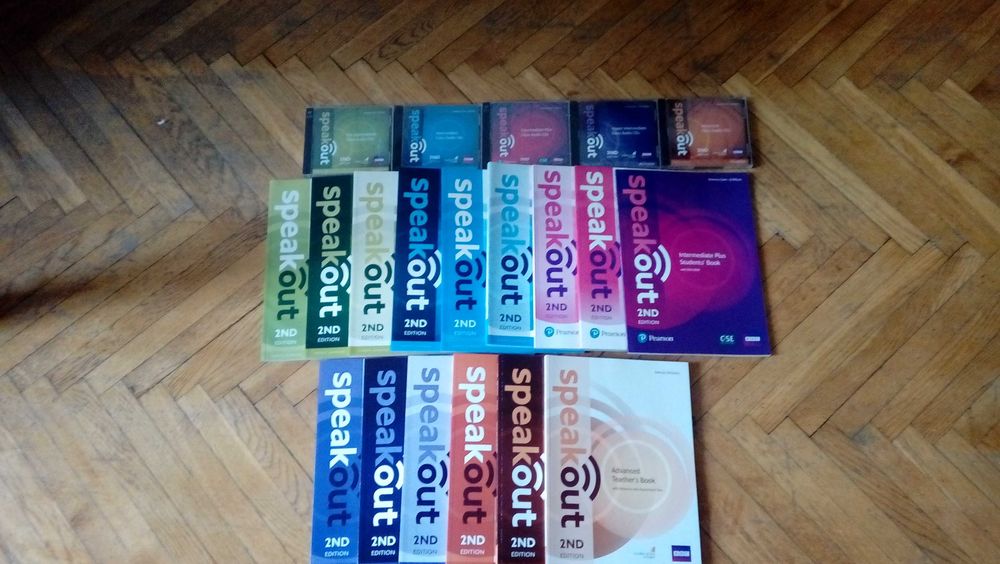Nowy Speakout 2nd Ed All Levels Students'/Teacher's/Workbooks+CDs