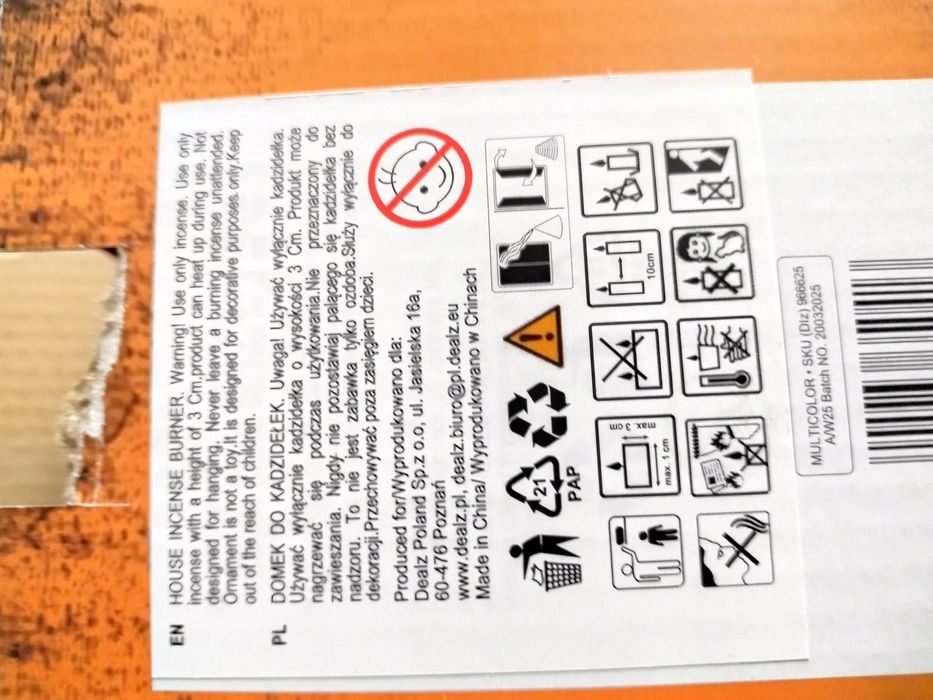 Domek na kadzidełka