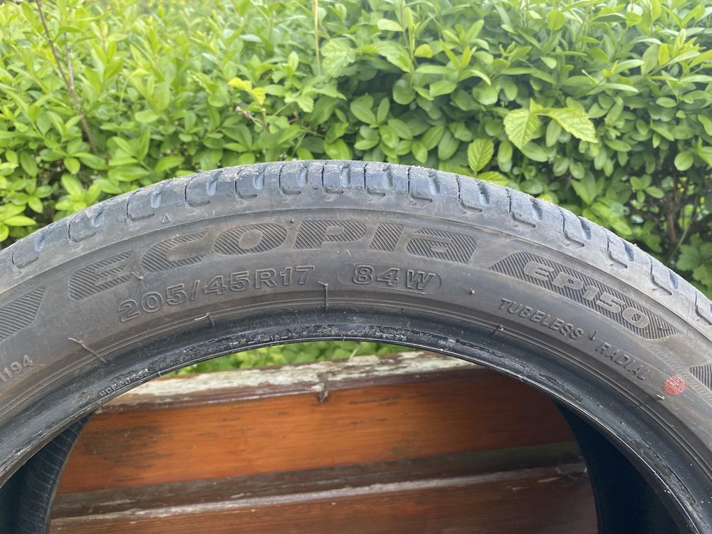 205/45/17 Bridgestone Ecopia EP150 84W