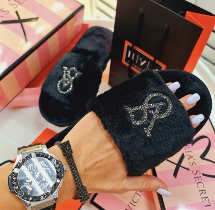 ЧОРНА ПʼЯТНИЦЯ ЗНИЖКИ Тапочки Victoria’s Secret домашні капці