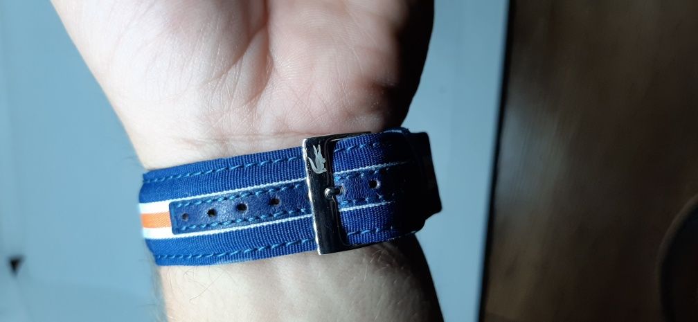 Używany zegarek Lacoste nowy Pasek! Pudełko gratis! Możliwość wysyłki