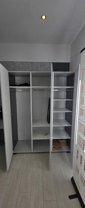 MEBLIK X Dark szafa komoda biurko box