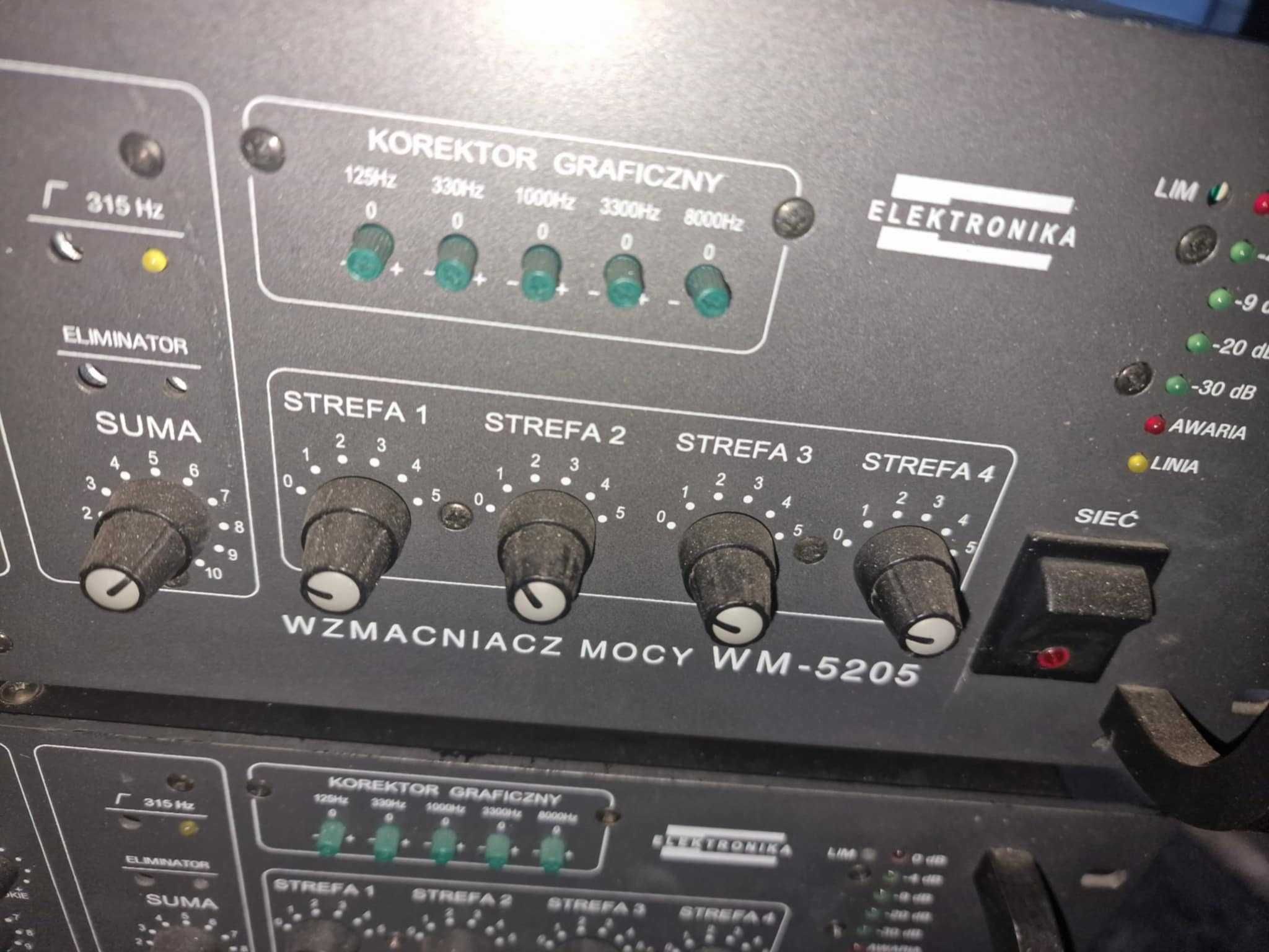 Elektronika WM-5405 ORAZ 5205 Wzmacniacz Mocy