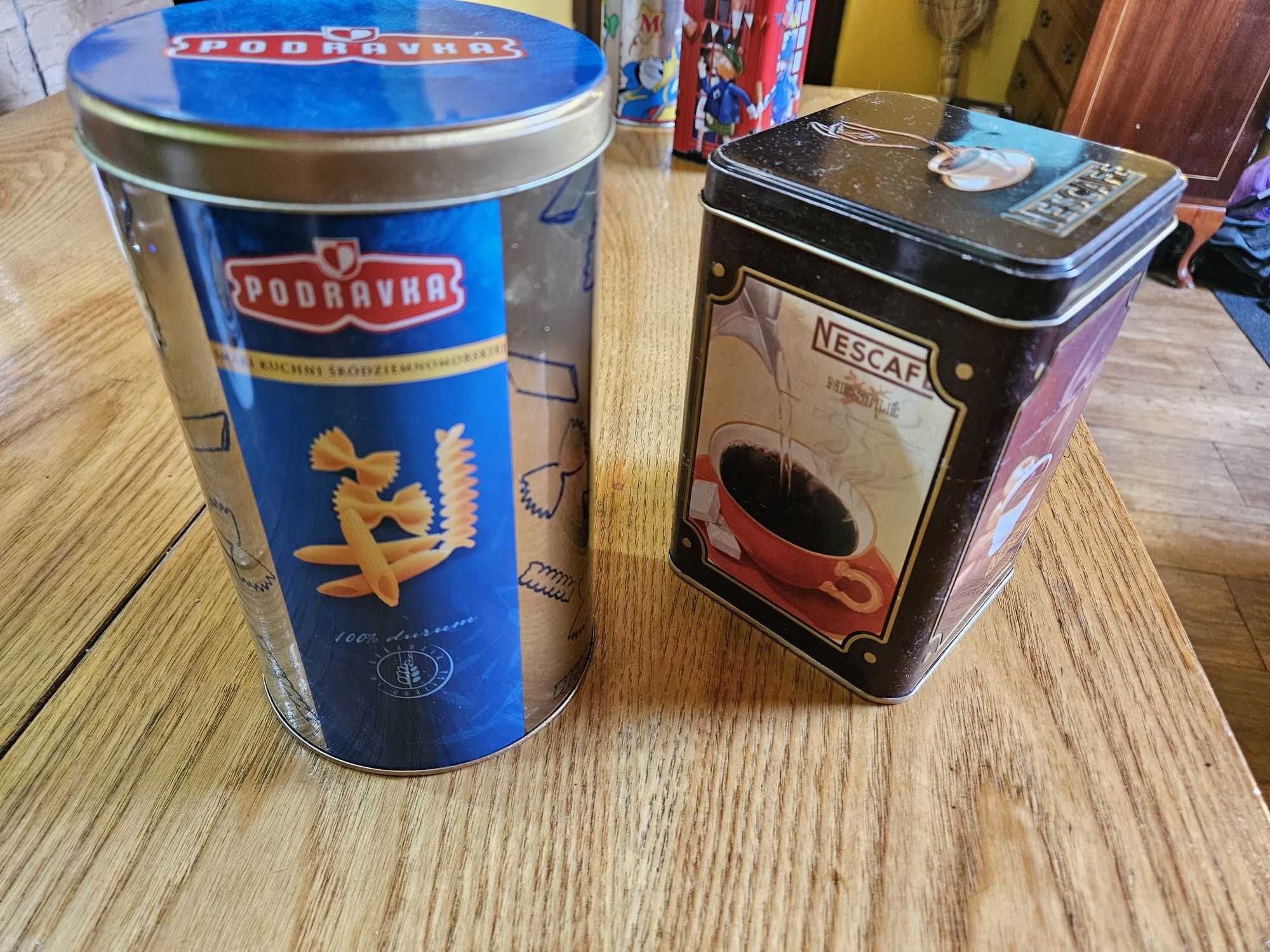Puszki kuchenne i skarbonki