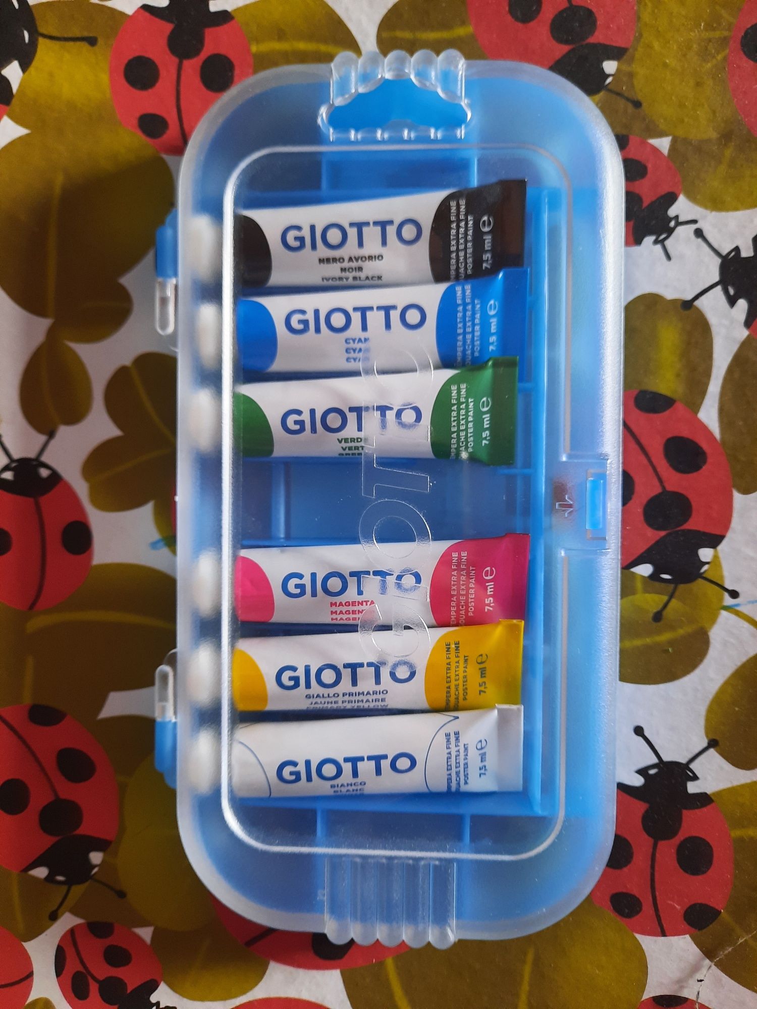 Guaches GIOTTO 7.5ml 6 cores