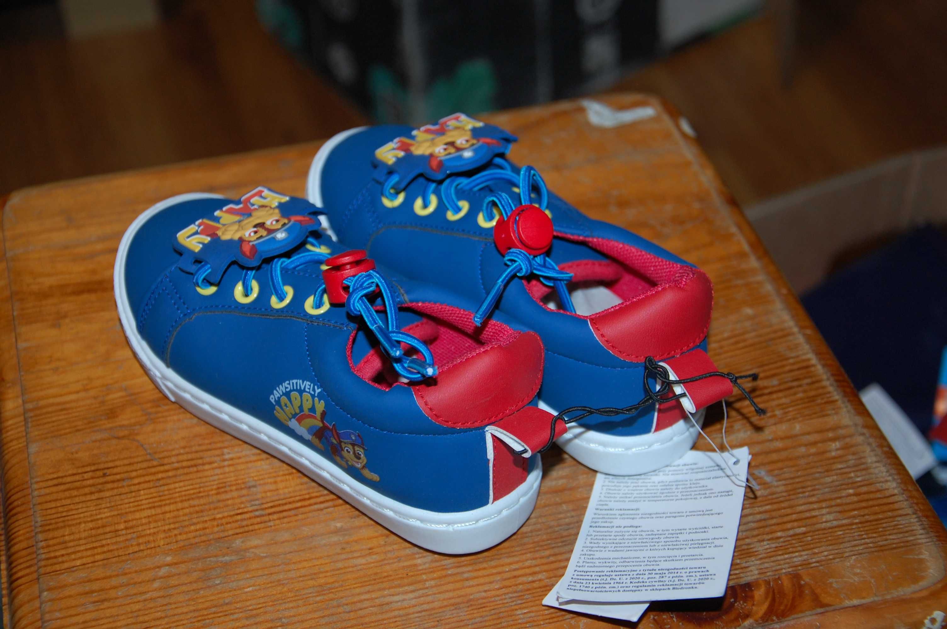 nowe buty dla dziecka PSI PATROL chase rozmiar 27
